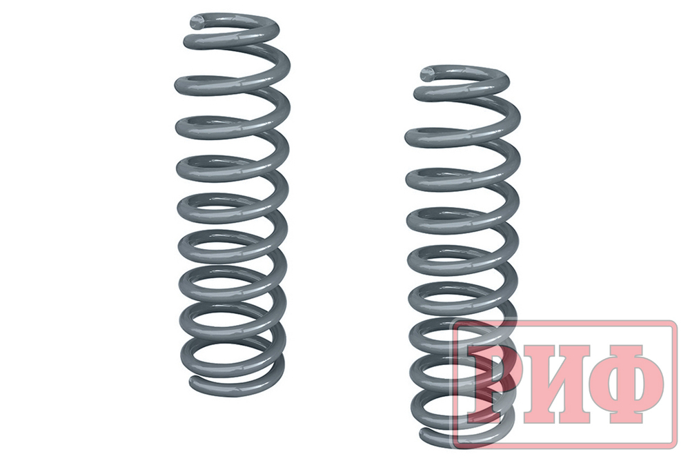Пружины передние усиленные штатные SsangYong Rexton 1, 2 и XVT (до 2012 г), Kyron +50 кг РИФ