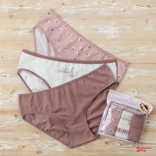Трусики женские DOMINANT 55000-277, FULL BRIEF, 3 шт. в уп.