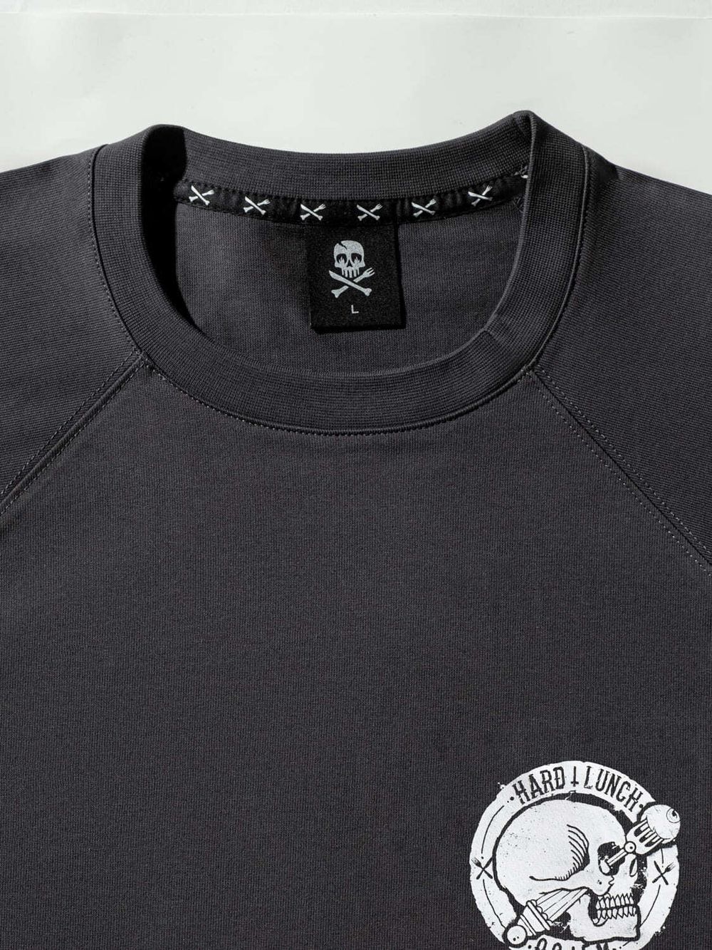 Лонгслив Hardlunch x Ostem черный