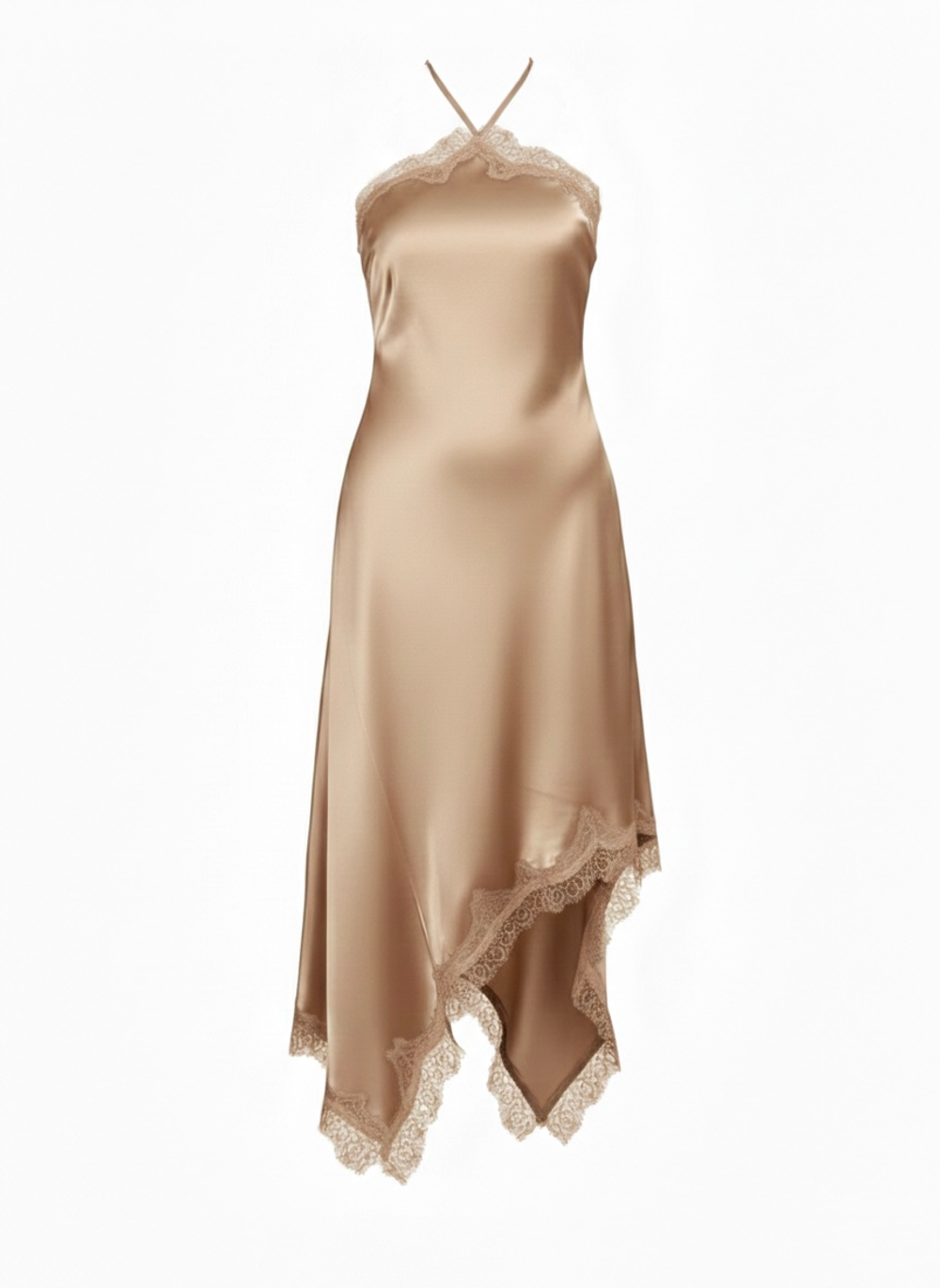 Платье с кружевом