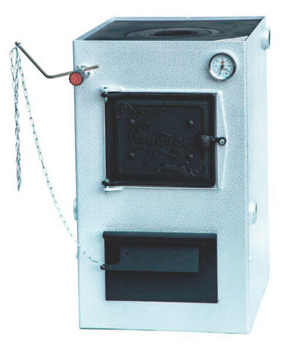 Котел отопительный твердотопливный НМК Сибирь КВО 20 ТПЭу