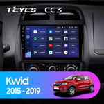 Teyes CC3 9"для Renault Kwid 2015-2019