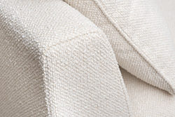 Диван трехместный 250x100x90см Garda Decor Roberto букле кремовый