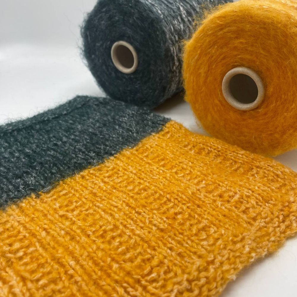 lanificioDell Olivo S.P.A. 34% хлопок 38% вспушенный меринос 28% полиамид