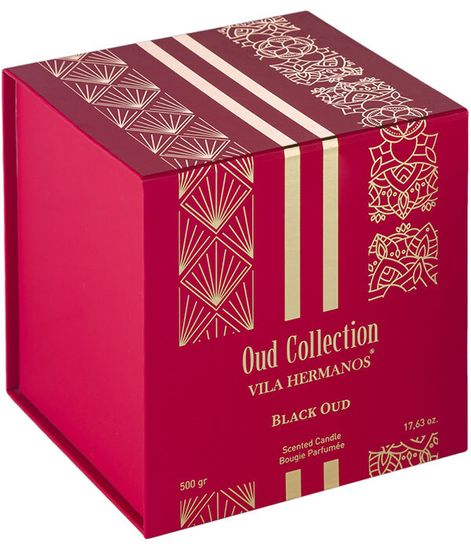 Black Oud red, свеча Vila Hermanos Oud collection, Ladenac Milano