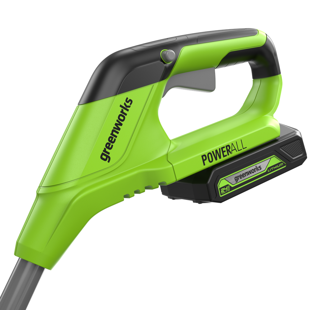 Триммер аккумуляторный Greenworks G24LT251, 24 V, 25 см, с 1хАКБ 2Ач и ЗУ, (2113307SA)