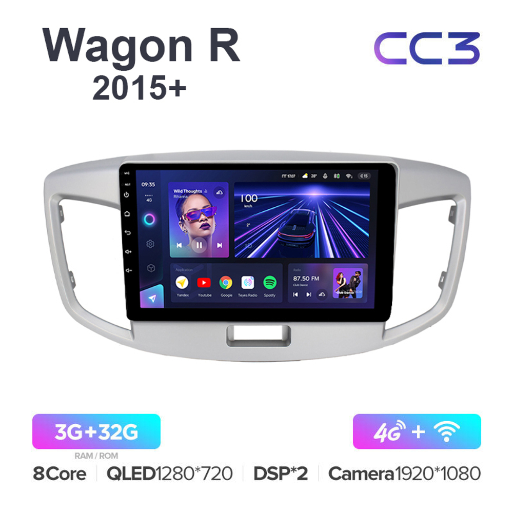 Teyes CC3 9"для Suzuki Wagon R 2015+
