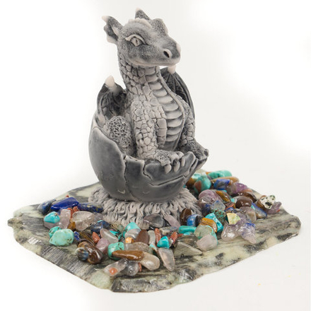 Сувенир "Рождение дракона" из мрамолита R117016