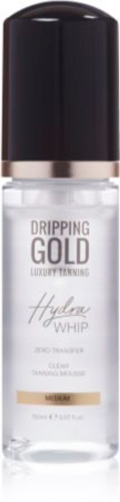 Dripping Gold прозрачная пена для автозагара для тела и лица Luxury Tanning Hydra Whip