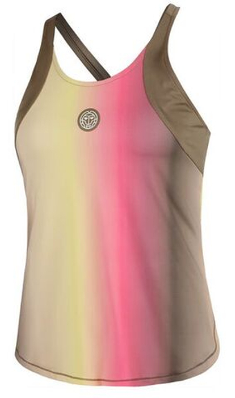 Женский топ теннисный Bidi Badu Spectrum Tank - разноцветный