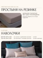 Комплект постельного белья на резинке с одеялом Вельвет Премиум «Небесная гармония»