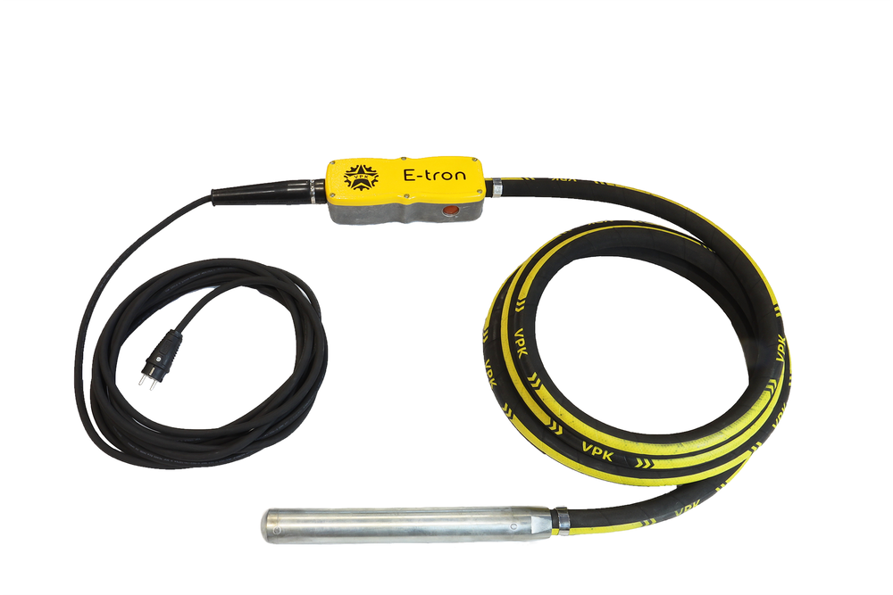 Глубинный вибратор с преобразователем VPK E-tron 60