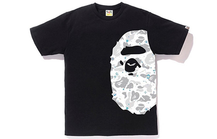 Футболка A BATHING APE BAPE Space Camo Big Head Tee T, 1F30-110-033