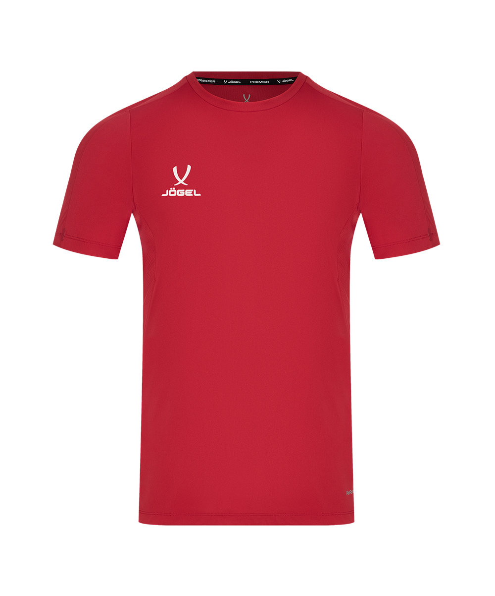 Футболка тренировочная JÖGEL PREMIER PerFormDRY Training Poly Tee, красный