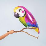 F Шар фигура Супер попугай, 35"/90 см