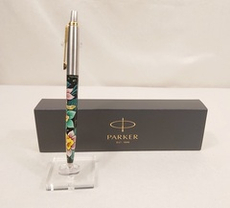 Ручка "Нарциссы" с ручной росписью Палех