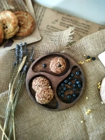 Менажница деревянная сервировочная из кедра для подачи