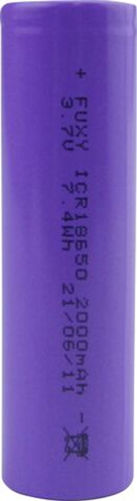 Аккумулятор Li-ion 3.7В ICR 18650 2000mAh