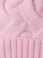 Шапка для девочки на завязках на осень