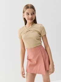 Топ из кашкорсе "Крем-брюле" 7+