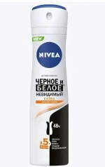 Дезодорант NIVEA спрей женский DEODORANT Черное и Белое Невидимый EXTRA 150мл