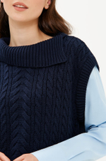 23447 Джемпер женский (синий)