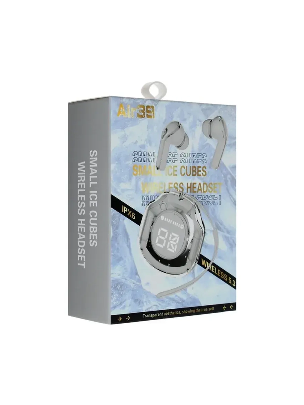 Наушники беспроводные Air39, TWS, вакуумные, Bluetooth 5.0,