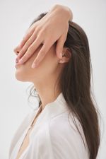 Серьги Crystal Square с горным хрусталем