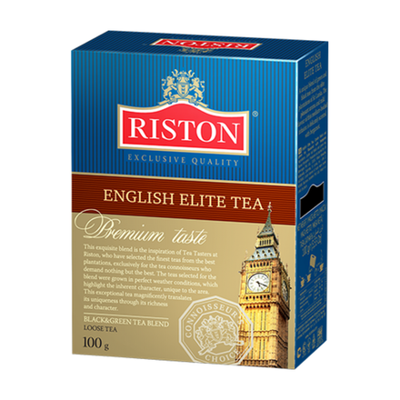 Чай черный в пакетиках Riston English Elite Tea, 100 пак