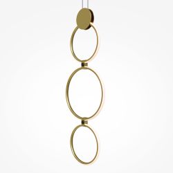 Люстра подвесная светодиодная Maytoni Link MOD357PL-L20BS3K