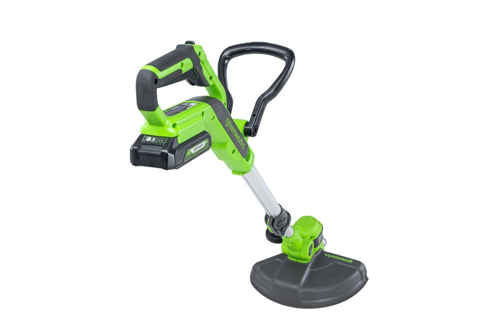 Аккумуляторный триммер Greenworks G24LT30K2, 2110407UA,24v, 30,5 см, АКБ 2 А·ч и ЗУ