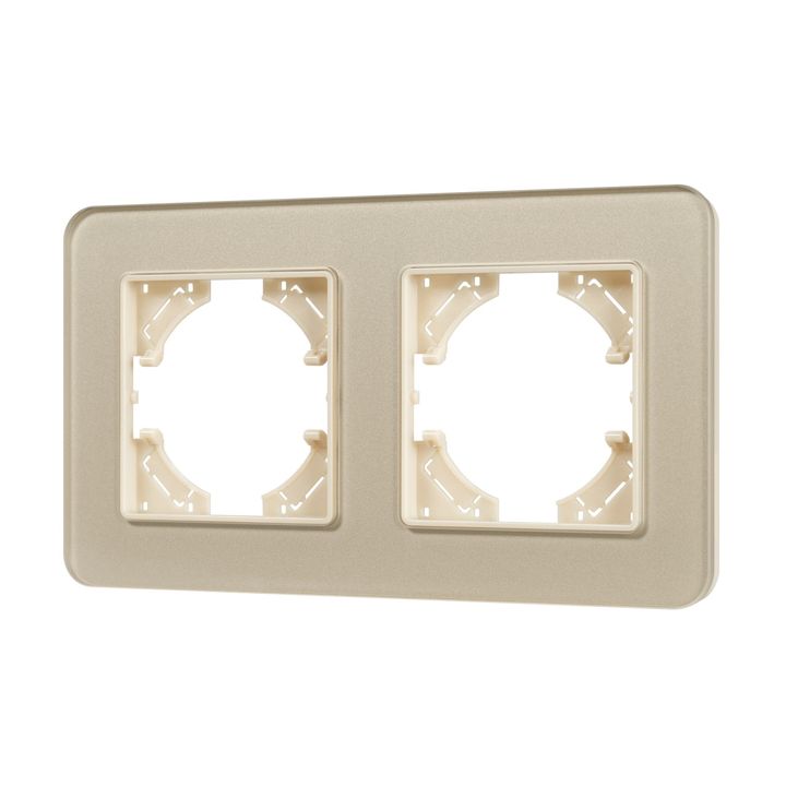 Рамка стеклянная FRM-OMALI-GS-2-GD Arlight 049695