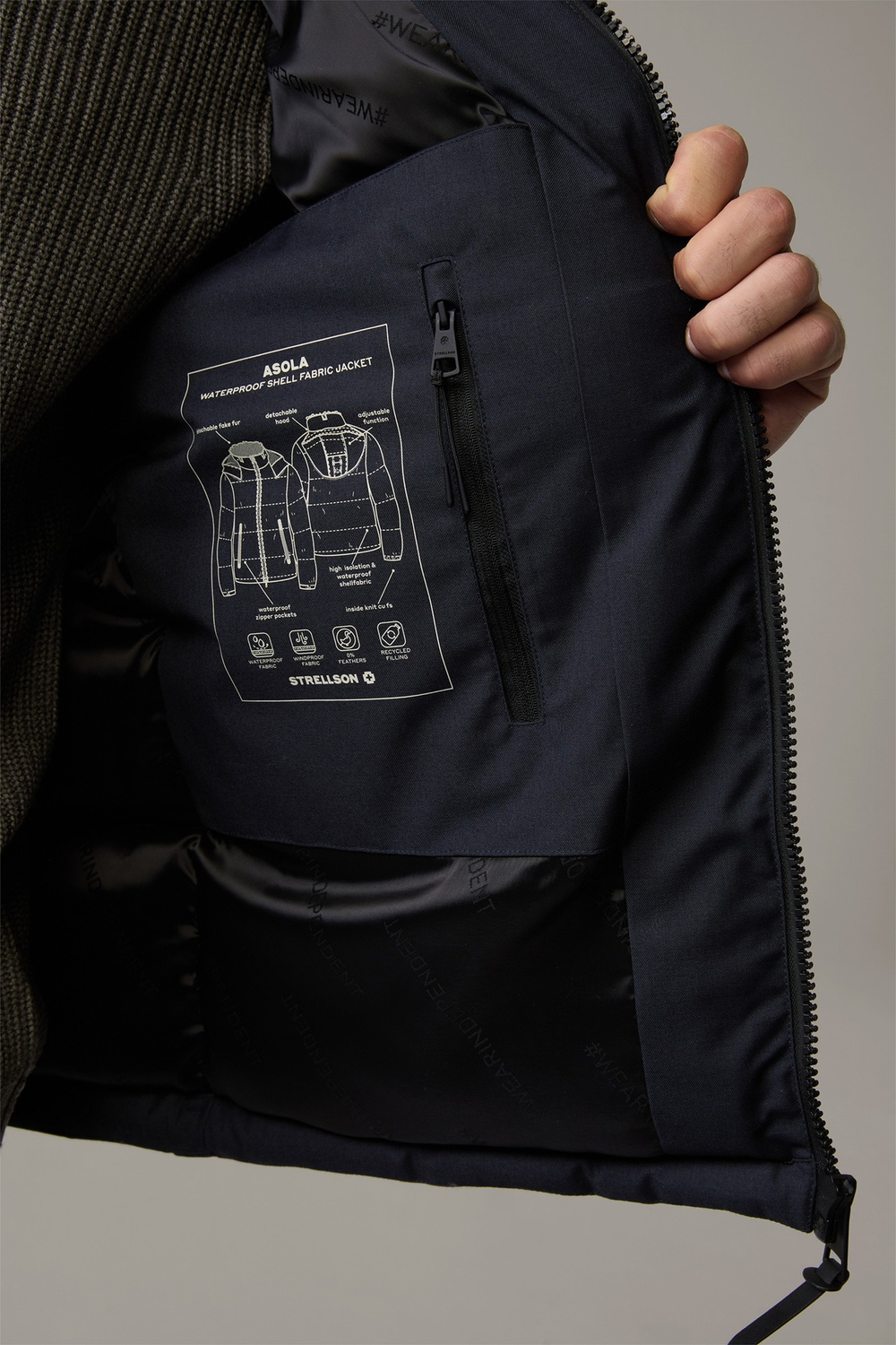 Куртка утепленная мужская STRELLSON