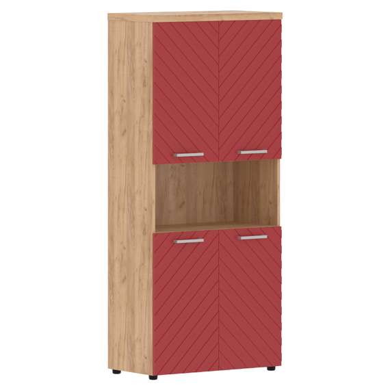 Шкаф с комплектами малых дверей и топом TLHC 85.4  854х452х1968 TORR LUX