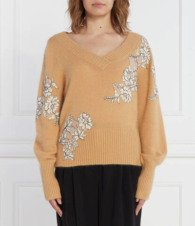 Свитер TWINSET - коричневый(232TP3120)