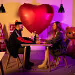 Сердце 68" Красный, Сатин Fl