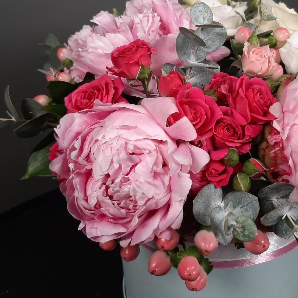 Букет цветов «Градиенты нежности»