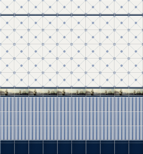 Панель ПВХ 3D Корабли 2700х250 мм