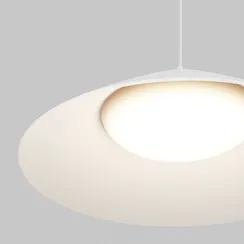 Уличный трековый светильник Кампана / Campana Elasity IP 3000K 12Вт 120° белый Outdoor o-tr01-1-p-12ww3k