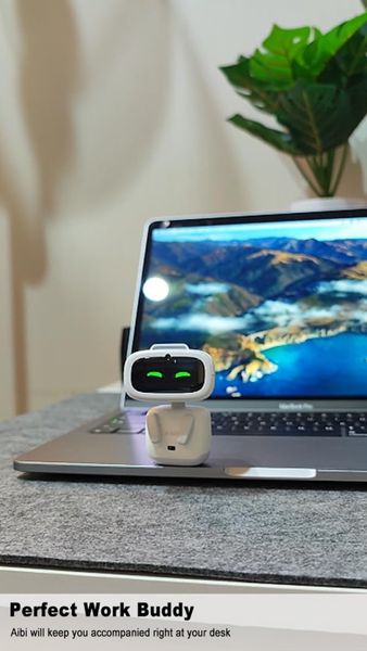 Умный робот Aibi Pocket Pet - Wearable Robot с ChatGPT Белый | White