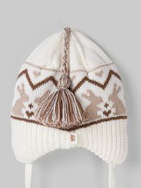 Шапка из смесовой шерсти "Мокко" 0+