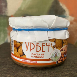 Урбеч из миндаля БЕЗ САХАРА, ЭКО ДОМ, 225гр