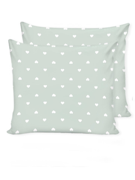 Наволочка комплект 2шт Сказка "Николь" 70х70 см, перкаль