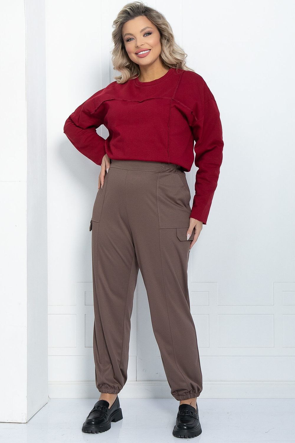 Брюки Браво (светло-коричневые) Б11932 LT Collection