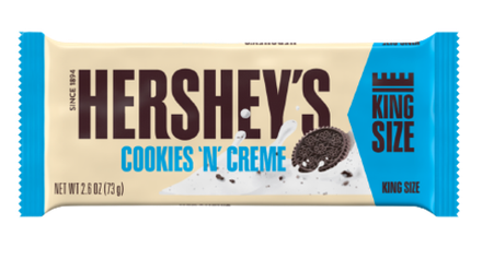 Шоколад Hershey's Cookies&Creme Bar