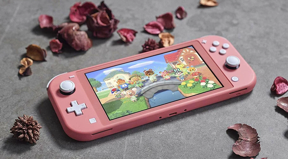 Nintendo Игровая приставка Nintendo Switch Lite (цвет коралловый)