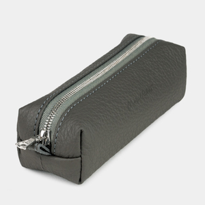 Ключница Coffre из кожи теленка, серого цвета