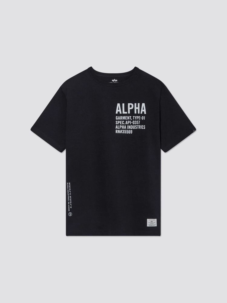 Футболка Alpha Industries Alpha Graphic Черная
