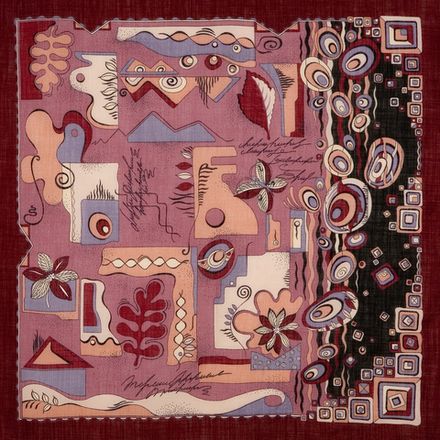 Павловопосадский платок Отражение 712-7