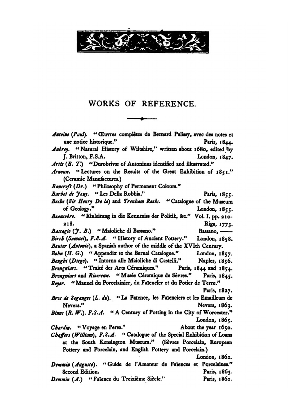 Marks and Monograms On Pottery and Porcelain | William Chaffers